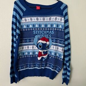 Disney Stitch Christmas Sweater